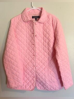 1 Madison Quilted Light Pink Puffer Jacket